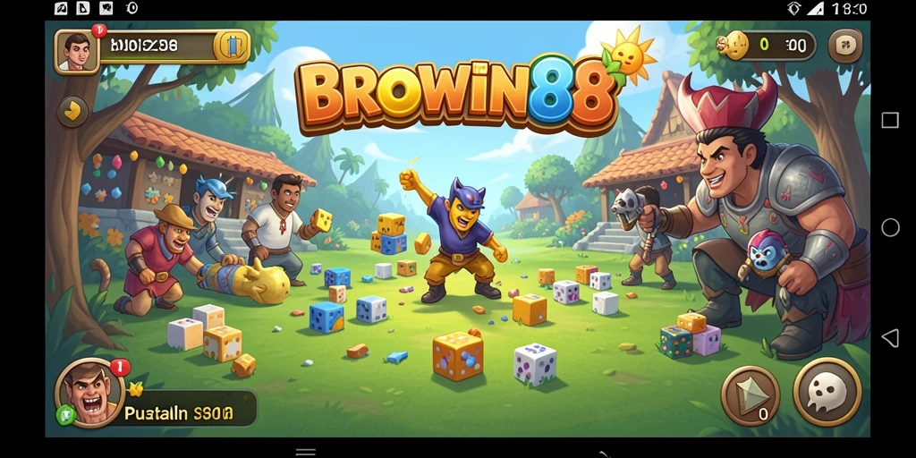 Tampilan menarik dari gameplay BROWIN88 yang menantang.