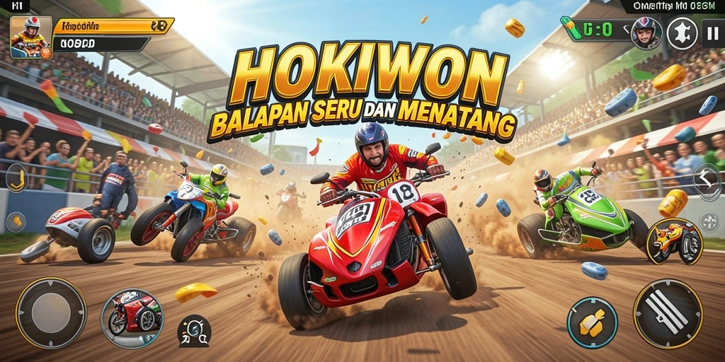 Gameplay seru dan menantang dalam HOKIWON.
