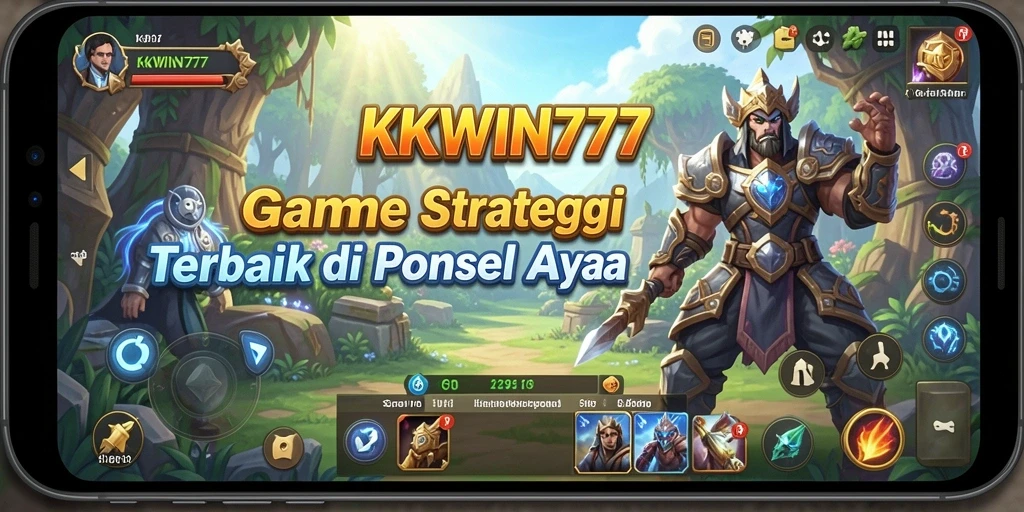 Tampilan gameplay menarik dari KKWIN777 yang menampilkan strategi dan pertempuran.
