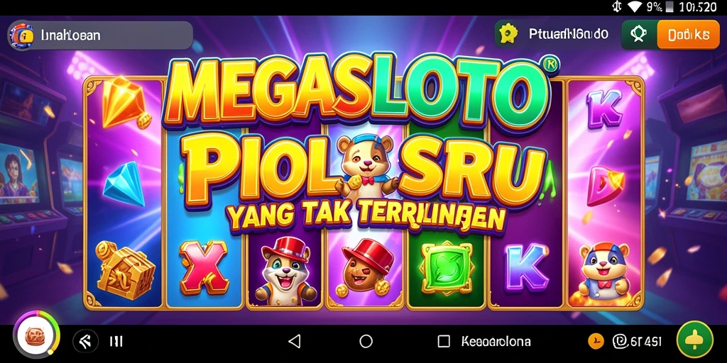 Tampilan gameplay Slot yang mendebarkan di MEGASLOTO.
