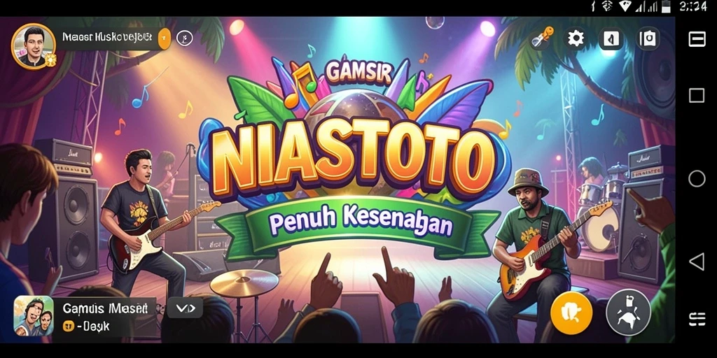 Tampilan gameplay NIASTOTO yang menarik dan penuh warna.