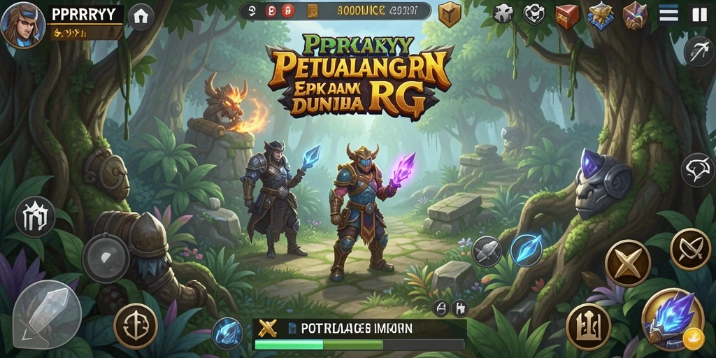 Gameplay seru PPRRYY yang penuh tantangan dalam dunia RPG.