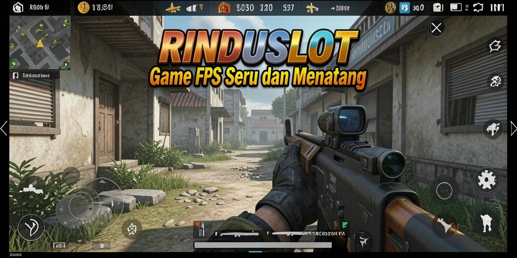 Tampilan gameplay RINDUSLOT yang menegangkan dan realistis.