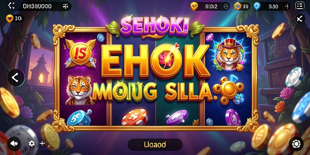 Screenshot gameplay SEHOKI menampilkan putaran slot yang seru.