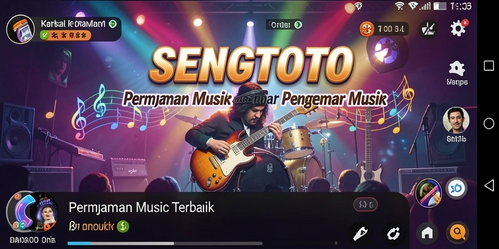 Tampilan gameplay SENGTOTO yang seru dan interaktif