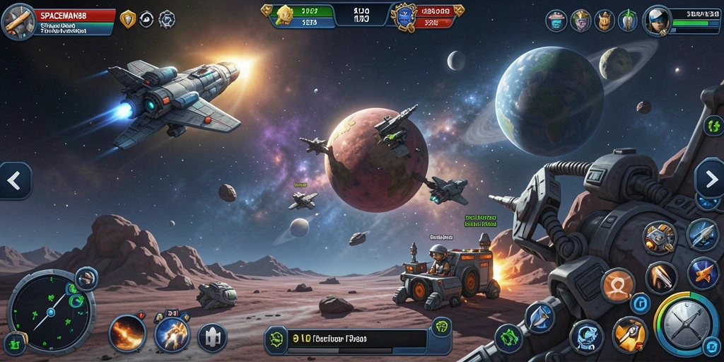 Screenshot gameplay SPACEMAN88 menunjukkan aksi strategis yang mendebarkan dalam petualangan luar angkasa.