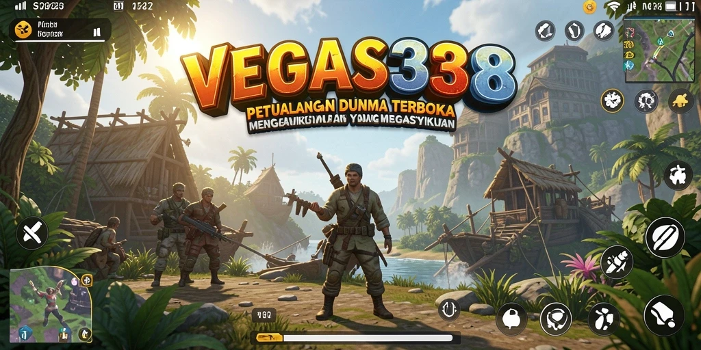 Screenshot gameplay Open World di VEGAS338 menunjukkan petualangan yang epik.