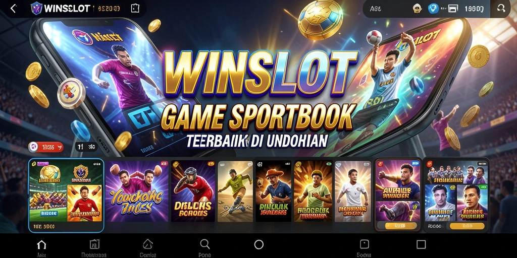 Tampilan gameplay menarik dari WINSLOT sebagai Sportsbook.